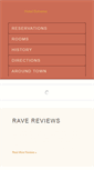 Mobile Screenshot of hotelboheme.com